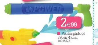 Yess Waterpistool 39cm 4 ass 10045573 aanbieding