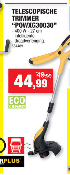 Hubo PowerPlus Telescopische Trimmer "POWXG30030" aanbieding