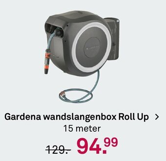 Karwei Gardena wandslangenbox Roll Up aanbieding