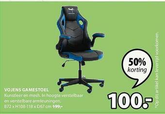 Jysk Vojens Gamestoel aanbieding