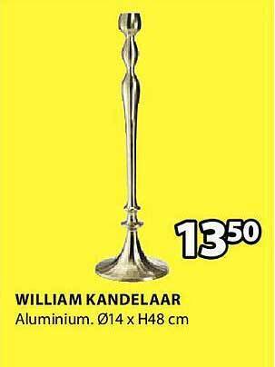 Jysk William Kandelaar aanbieding