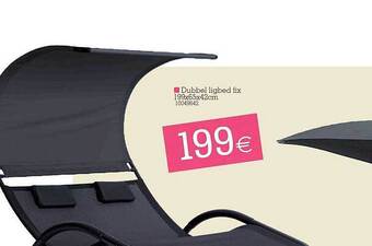 Yess Dubbel Ligbed Fix aanbieding