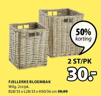 Jysk Fjellerke Bloembak aanbieding
