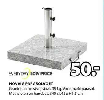 Jysk Hovvig Parasolvoet aanbieding