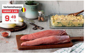Buurtslagers Varkenshaasje aanbieding