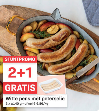 Witte Pens Met Peterselie