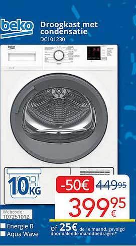 Eldi Beko Droogkast Met Condensatie aanbieding