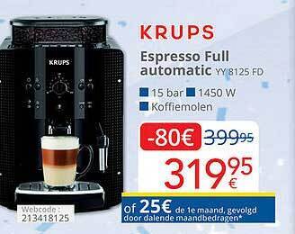 Eldi Krups Espresso Full Automatic aanbieding