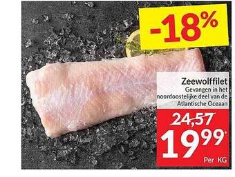 Intermarché Zeewolffilet aanbieding