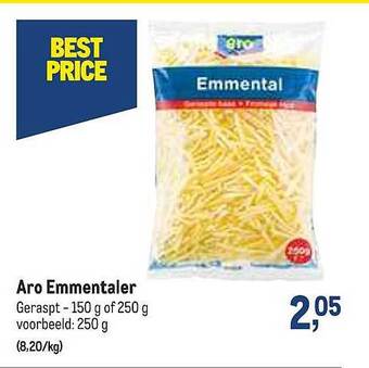 Makro Aro Emmentaler aanbieding