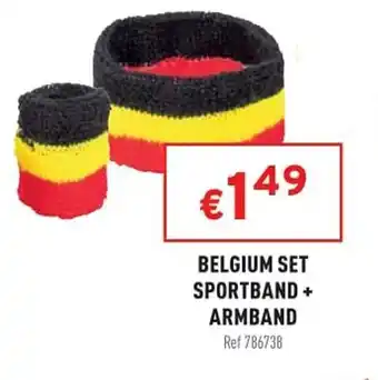 Belgium Set Sportband + Armband
