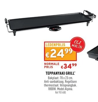 Trafic Teppanyaki Grill aanbieding