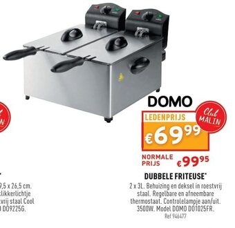 Trafic Dubbele Friteuse aanbieding
