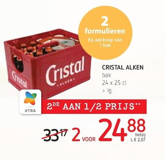 Spar Colruyt Cristal Alken aanbieding