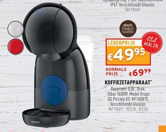 Trafic Koffiezetapparaat aanbieding