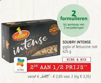Spar Soubry Intense Giglio aanbieding