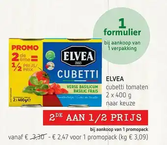 Spar Elvea Cubetti Tomaten aanbieding
