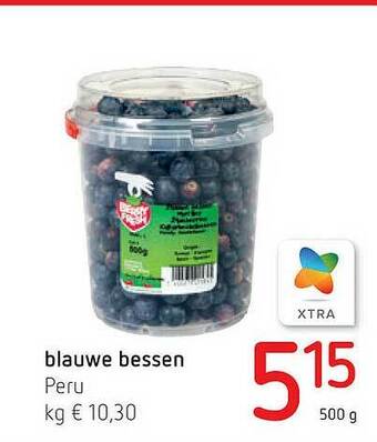 Spar Blauwe Bessen aanbieding