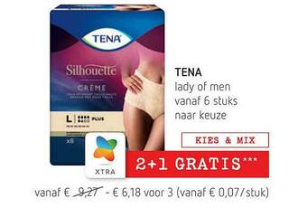 Spar Tena Lady Of Men aanbieding