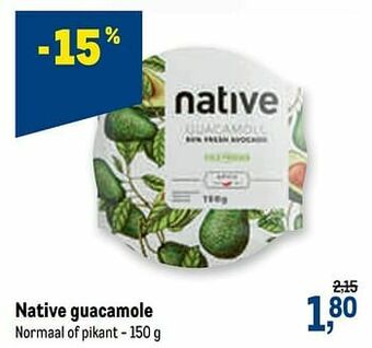 Native guacamole