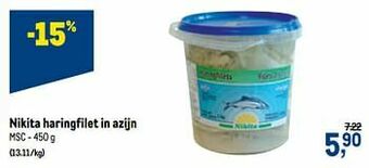 Makro Nikita haringfilet in azijn aanbieding