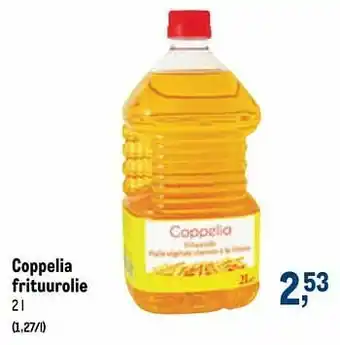 Coppelia frituurolie
