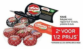 Alvo Kaas babybel mini 2e voor 1-2 prijs aanbieding