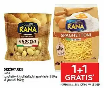 Alvo Deegwaren rana 1+1 gratis aanbieding