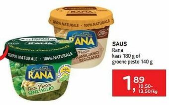 Alvo Saus rana aanbieding