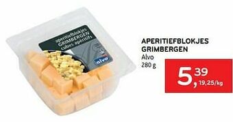 Aperitiefblokjes grimbergen alvo