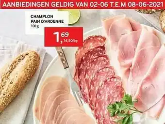 Alvo Champlon pain d`ardenne aanbieding
