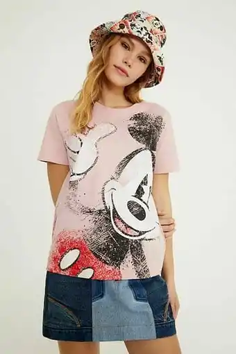 Mickey Mouse T-shirt - RED - M