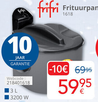 Frifri Frituurpan 1618