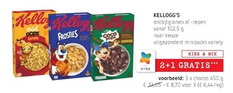 Spar Colruyt Kellogg's aanbieding