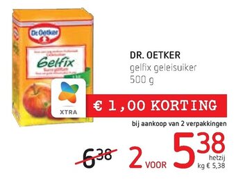 Spar Colruyt Dr. Oetker aanbieding