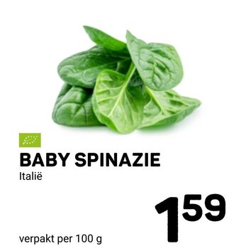 Ekoplaza Baby Spinazie aanbieding