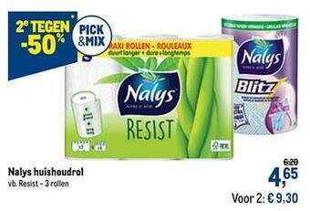Makro Nalys huishoudrol aanbieding