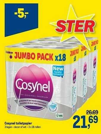 Cosynel toiletpapier