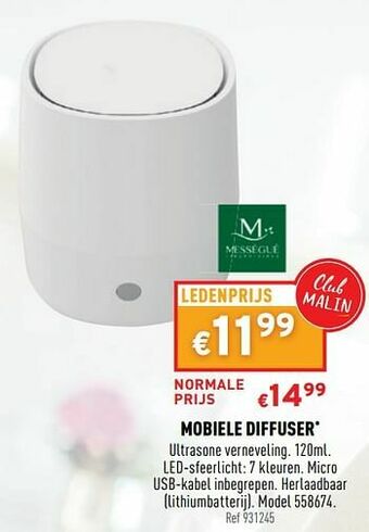 Trafic Messegue mobiele diffuser 558674 aanbieding