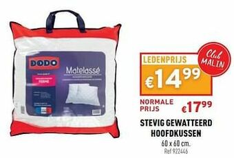 Trafic Stevig gewatteerd hoofdkussen aanbieding