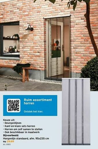 GAMMA Horgordijn standaard aanbieding