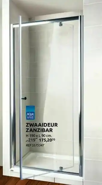 Zwaaideur zanzibar