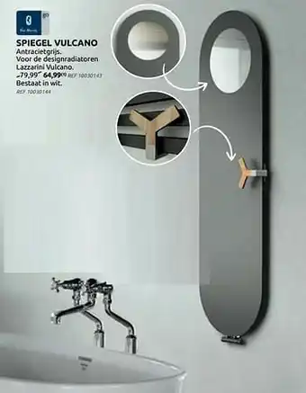 BricoPlanit Spiegel vulcano aanbieding