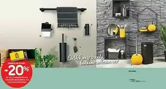 BricoPlanit Mat zwart spiegel aanbieding