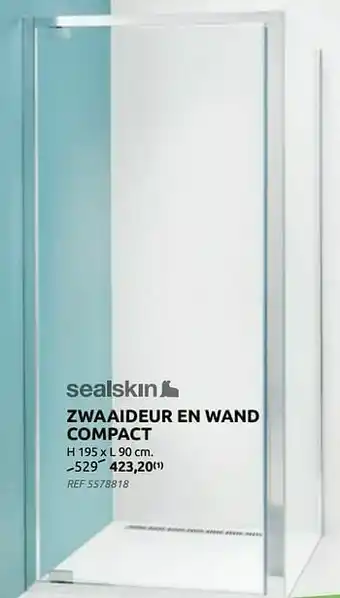 BricoPlanit Zwaaideur en wand compact aanbieding