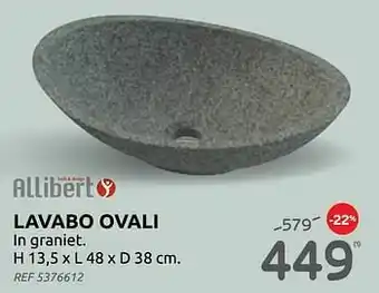 Lavabo ovali
