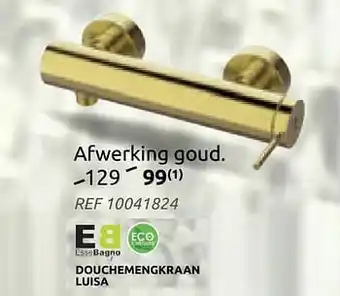 Essebagno douchemengkraan luisa goud