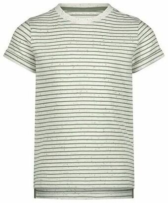HEMA Kinder T-shirt Strepen Groen (groen)