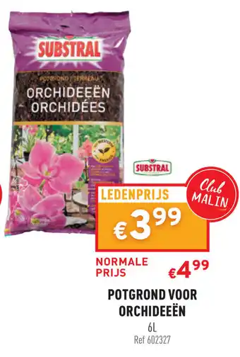 Trafic Substral Potgrond voor orchideeen 6L aanbieding