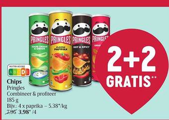 Delhaize Chips Pringles aanbieding
